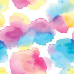 watercolor seamless pattern design 