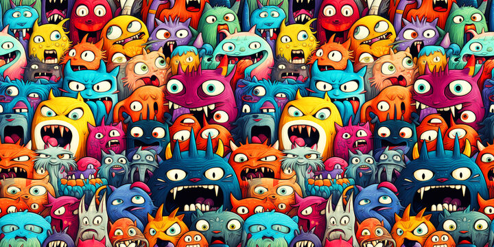 Cartoon Pattern Images – Browse 1,907 Stock Photos, Vectors, and Video