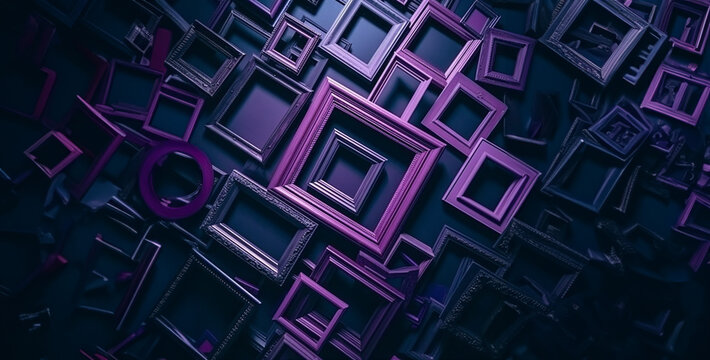 abstract background, frames in violet and purple colors shot hd wallpaper