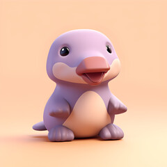 Platypus in cartoon