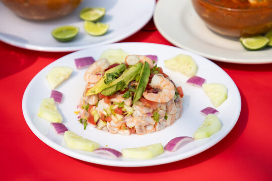 ceviche de camaron