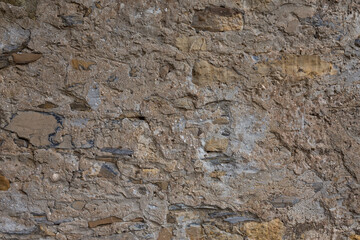 wall of stones as a texture