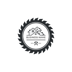 Home house builders repair remodeling logo