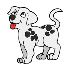 dog vector illustration