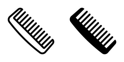 Comb Icon,  for mobile concept and web design. vector illustration - obrazy, fototapety, plakaty