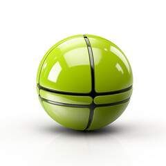 ball isolated on white