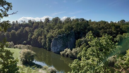 traumhafte Wanderung bei sonnigen Wetter von Villmar nach Runkel entlang des Lahnhöhenwanderwegs