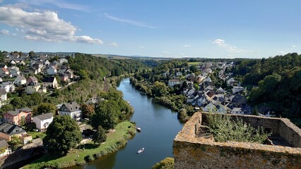 traumhafte Wanderung bei sonnigen Wetter von Villmar nach Runkel entlang des Lahnhöhenwanderwegs