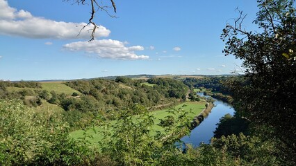 traumhafte Wanderung bei sonnigen Wetter von Villmar nach Runkel entlang des Lahnhöhenwanderwegs