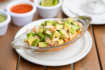 ceviche de camaron