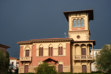 Fototapeta premium Tirreno coast at Livorno, Tuscany, Italy