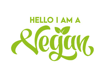 Hello I am a Vegan