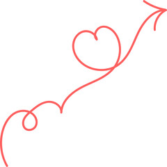 Aesthetic Arrow Line