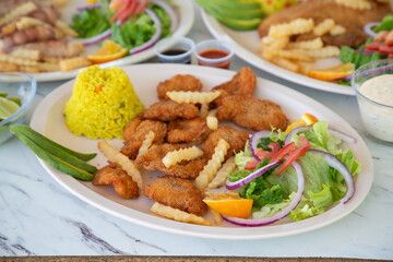 camarones empanizados