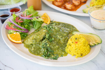 pescado al cilantro