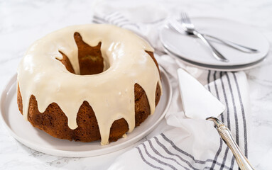 Eggnog Bundt Cake