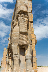 the historical perspolis in iran shiraz mor than 2500 years old which was fuounded by daryiush...