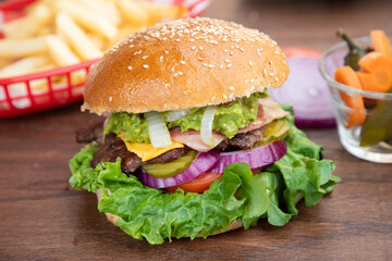 guacamole burger