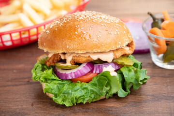 pollo burger