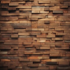 Wooden wall texture background with vignette for interior design.