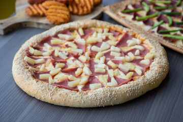 pizza hawaianas