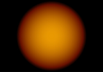 Fondo degradado circular mostaza negro