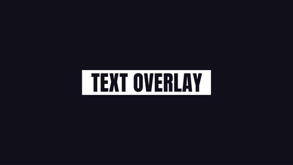 Text Overlay