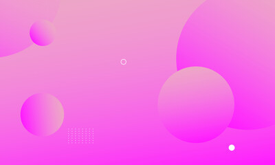 Abstract pink background with circles. Eps10 vector
