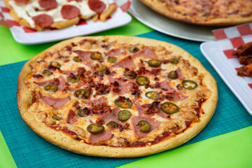 pizza mexicana