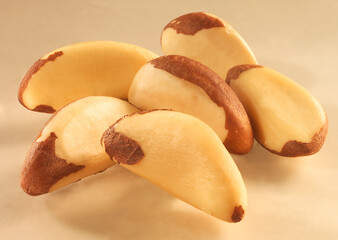 Paranüsse, close up, Nüsse, gesund, Paranuss,
