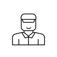mechanic icon. outline icon