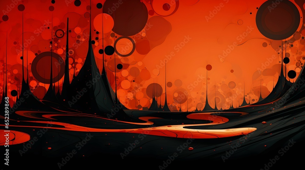 Wall mural abstract background