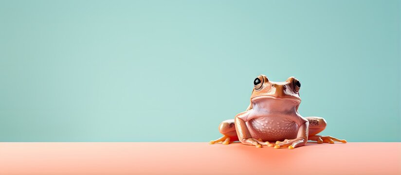 Copy space highlights Feng Shui Frog