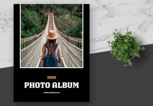 White Frame Photography Gallery Book