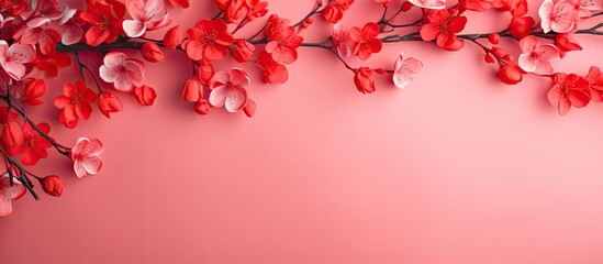 Foto flat lay cabe merah dari Asia yang pedas dan terisolasi isolated pastel background Copy space
