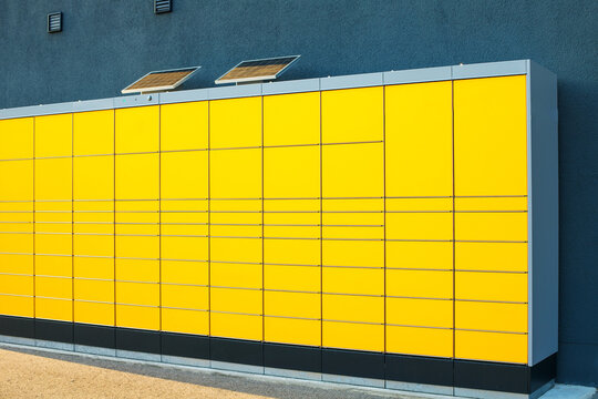 yellow package post services. pick it up yourself