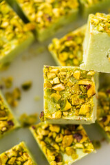 Pistachio fudge