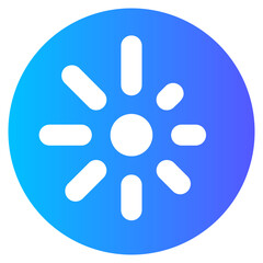 loading gradient icon