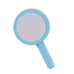 Online shop objects , Items , 3D rendering on a transparent background