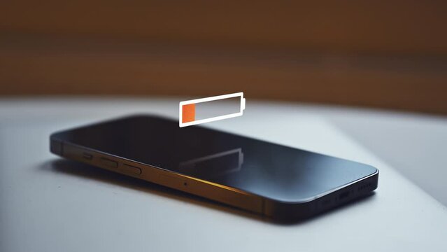 Smart phone battery wireless charging