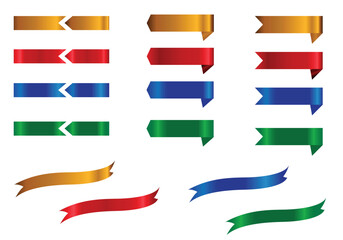 Fototapeta premium Ribbon Vector Graphics