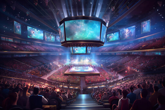 Earnings on eSports. Sports competitions with video games.