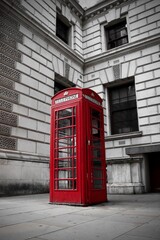Red phone box
