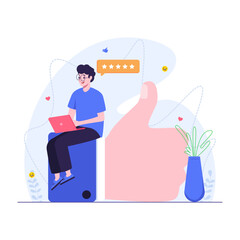 Customer provide positive feedback