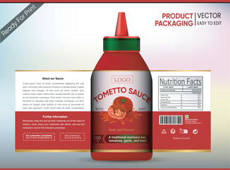 Sauce Label, Tometto Sauce label, Chilli pack, Sauce bottle mockup, Sauce design, Ketchup  Packaging, hot sauces, bottle vector, vector design free download, free label design, packaging, Jar vector