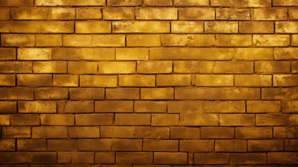 golden brick background pattern texture