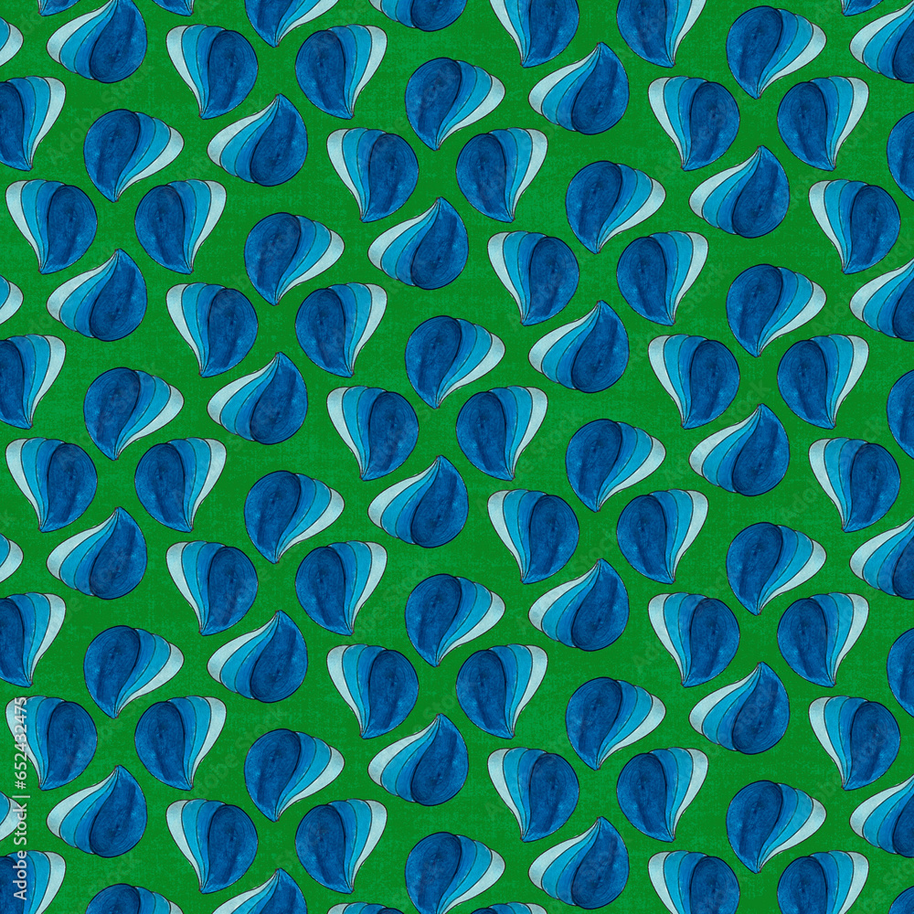 Poster seamless repeat pattern print background