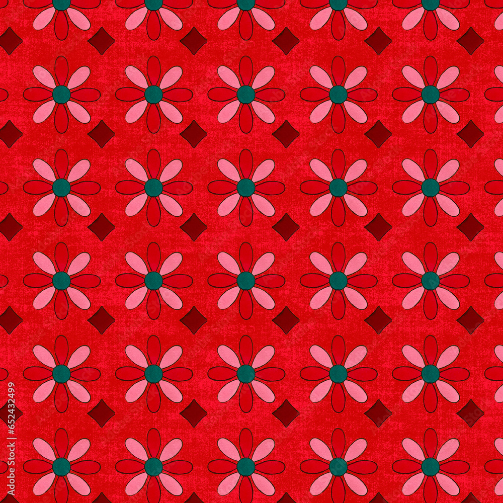 Poster seamless repeat pattern print background