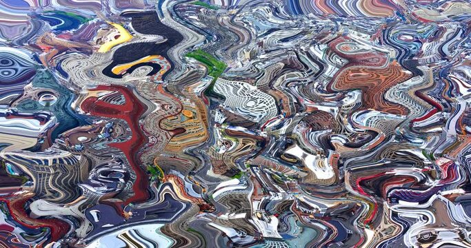 abstract seamless looping video background animated stained - watercolor stained liquid paint effect - color