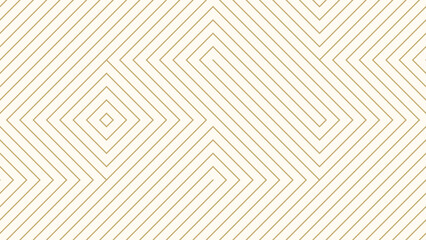 Luxury gold background pattern seamless geometric line stripe chevron square zigzag abstract design vector. Christmas background. - 652450806
